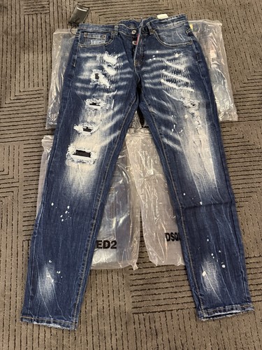 Jeans uomo dsquared2 blu - jeans,
