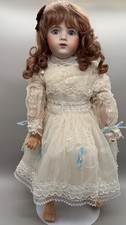 Vintage Bru Doll 20 IN costume
