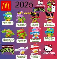 MCDONALD'S TURTLES NINJA HELLO KITTY AND FRIENDS HAPPY MEAL 2025