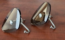 n. 2 APPENDIABITI DA PARETE -  FONTANA ARTE DESIGN ANNI 70 VETRO FUME' MOLATO