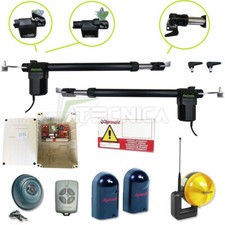 Kit automazione cancello ante battenti APRIMATIC AP 350 kg 3m pistoni 230V quiko