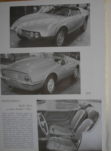 Fiat abarth 1000 spider - 1000,