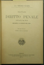 Trattato di diritto penale italiano secondo il codice del 1930 - Vol. VIII