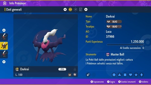 Darkrai shiny 6iv - shiny,