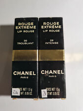 CHANEL Rouge Extreme Lip Rouge Lipstick 30 Troublant + 29 Intense