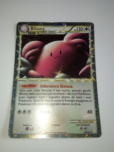 Pokemon card blissey heartgold - pokemon,