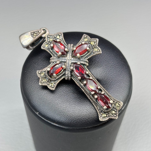 Croce vintage pendente - croce,