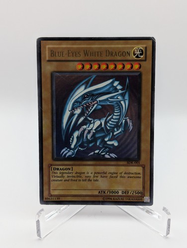 Blue eyes white dragon - white,