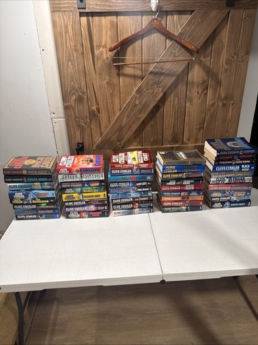Clive cussler lot books - cussler,