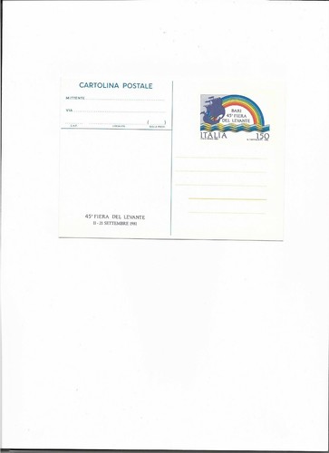 Italia 1981 cartolina - italia,