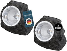 Lampade solari per esterni, in