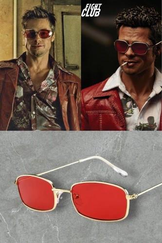 Occhiali tyler durden rossi - occhiali,