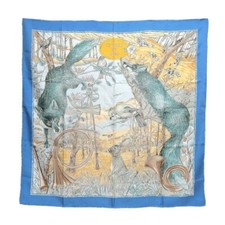 HERMES Carre 90 Silk Scarf