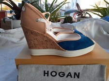 Zeppe in pelle Hogan Rebel by Tod's NP: 390 € w nuove scarpe décolleté numero 39 39,5 40