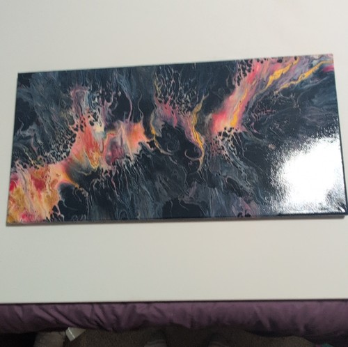 Quadro acrilico astratto