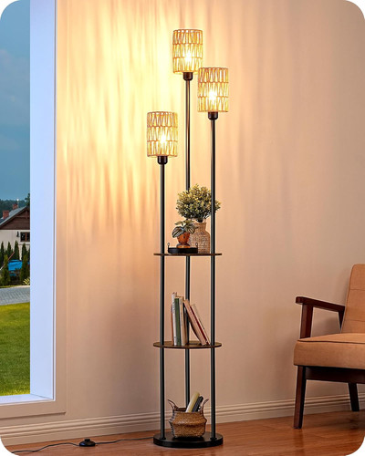 Lampada terra boho vintage - da,