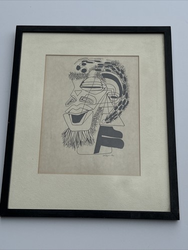 Disegno cubista afroamericano - cubista,