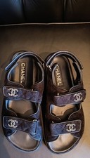 Chanel Dad 38 Rara Versione Fuori Produzione In Nappa Scamosciata