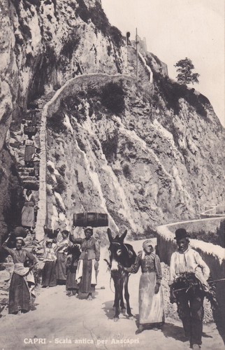 Cartolina capri scala - -, /