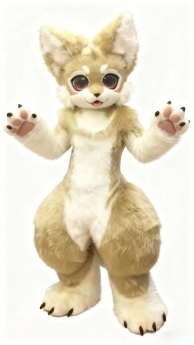 Costume lungo pelliccia husky