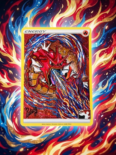 Carta pokemon gyarados gold - carta,