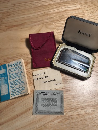 Vintage ronson lighter - lighter, w/