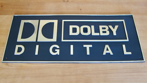 Insegna originale dolby - insegna,