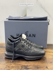Hogan Interactive Pelle Nera H Strass      Casual Hogan Donna 37