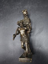 Antico bronzo Satiro, Old