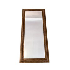 Specchio Vintage Da Parete Con Cornice In Legno (38 X 84 Cm)