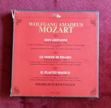 10LP Mozart Don Giovanni, Nozze Figaro, Flauto Magico - Furtwängler -Cetra 7 8 9