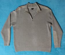 maglione Paul & Shark collo alto Pura lana bordi velluto Taglia XL Made in Italy