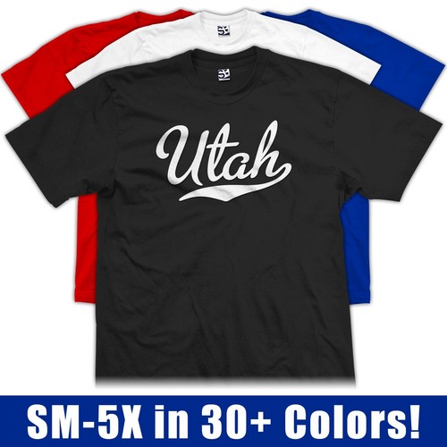 Shirt utah script - t-shirt, |