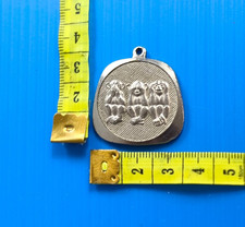 MEDAGLIA 3 SCIMMIE NON VEDO, NON SENTO, NON PARLO MIZARU KIKAZARU IWAZARU