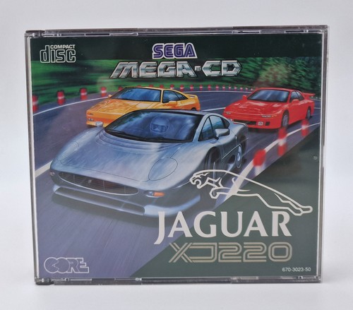Jaguar xj220 sega mega - -, cd