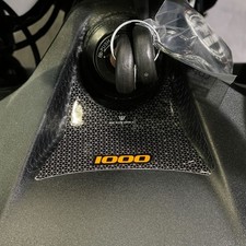 Adesivi 3D Protezioni Zona Chiave Moto Guzzi Stelvio 2024 2025 Giallo compatibil