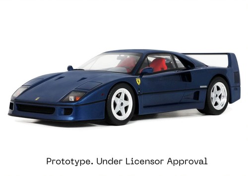 Ferrari f40 blu metallizzato - ferrari,