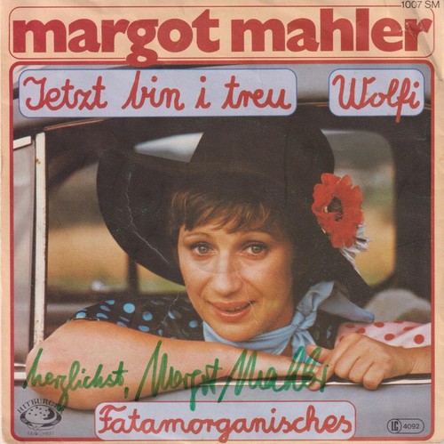 Margot mahler autografo - mahler,