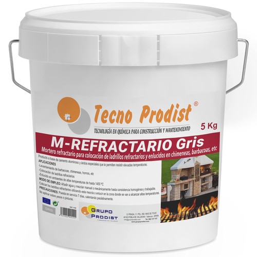 Refractario gris tecno - refractario,