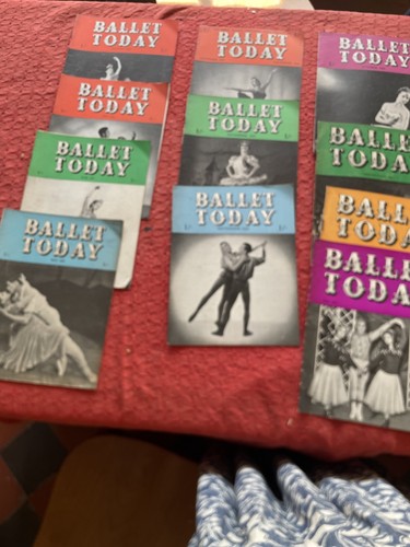 Vintage ballet today magazine - ballet,