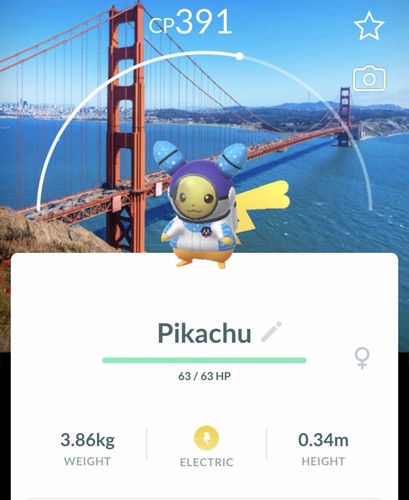Costume pikachu cosmog san - pikachu,