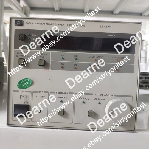 Agilent 6038a systems - agilent-6038a,