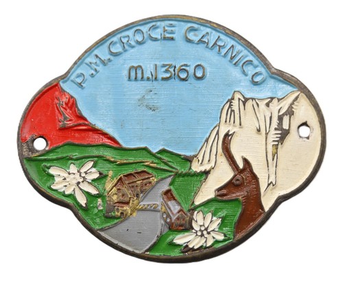 Placca bastone passo monte - bastone,