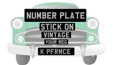 License Plate Sticker - Small