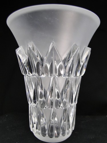 Rare vase feuilles cristal - rare,
