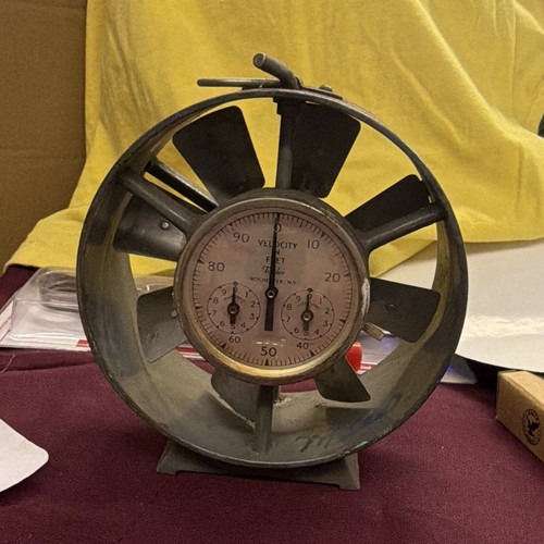 Vintage vane anemometer - vintage,