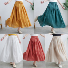 Donna Cotone Gonna Boho Etnico