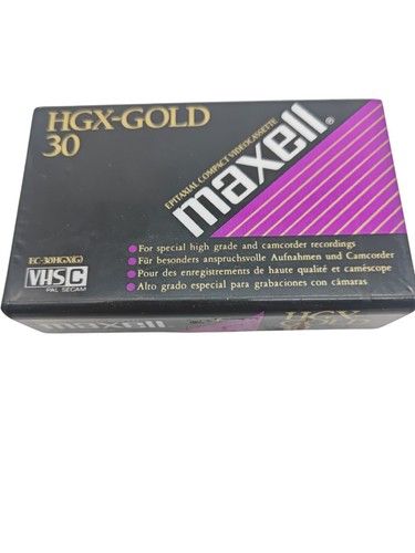 Maxell hgx gold - maxell, 30