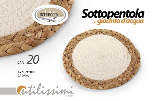 Sottopentola sottopiatto tondo