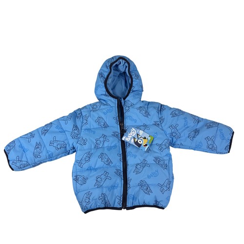 Bluey puffer jacket bambino - bluey,